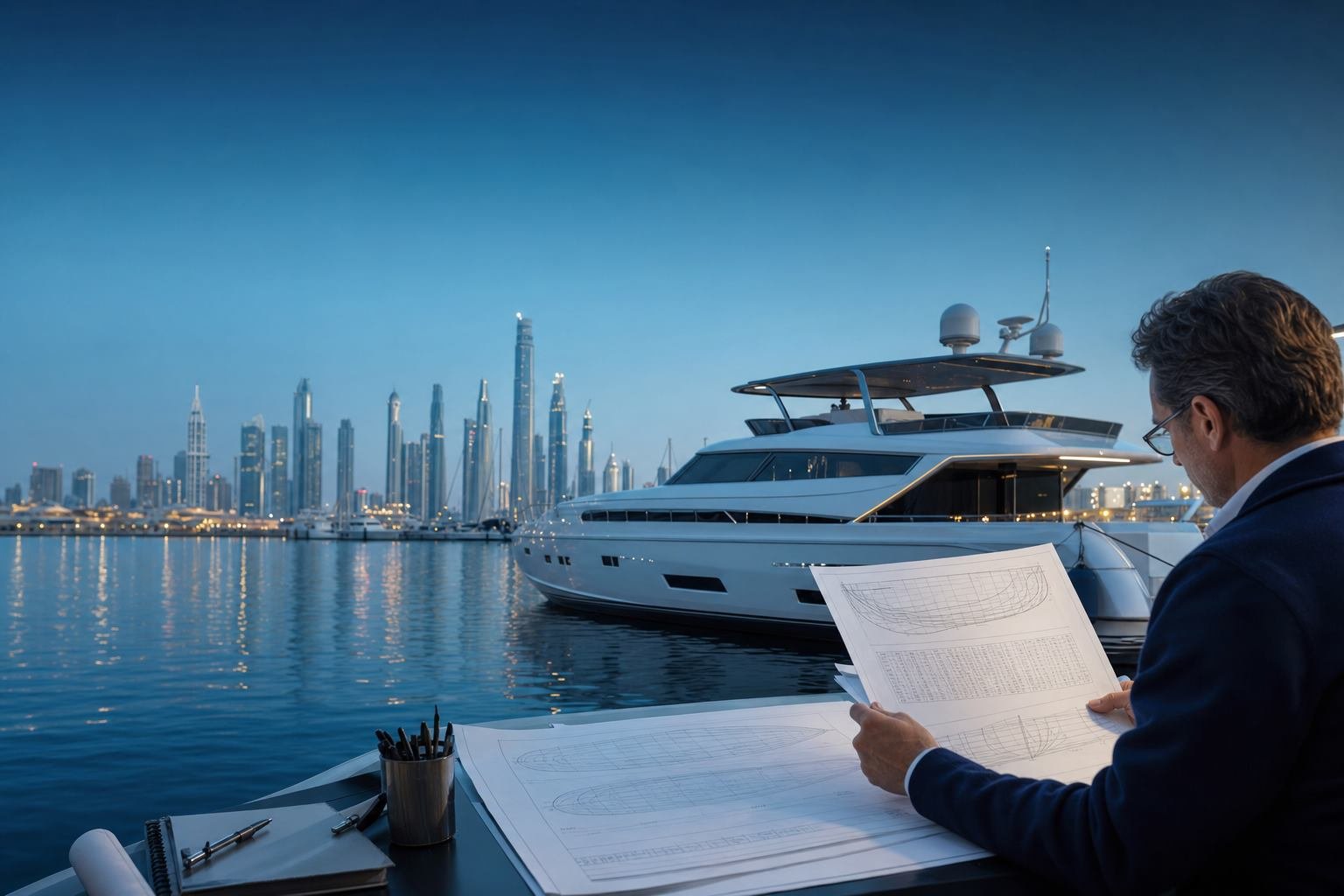 Vessel lines plans